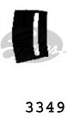 Шланг радиатора GATES 3349