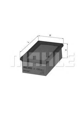 Воздушный фильтр KNECHT LX 1293