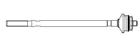 Осевой шарнир, рулевая тяга SIDEM 35131
