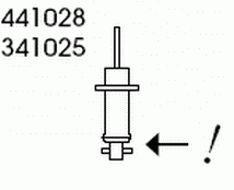 Амортизатор KYB 341025