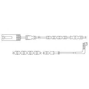 Контрольный контакт, контроль слоя тормозных колодок DELPHI LZ0216