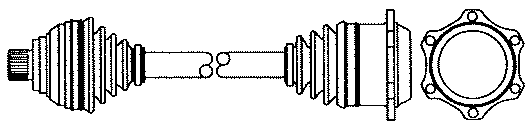 Приводной вал LÖBRO 301311