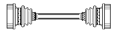 Приводной вал EKG 3916