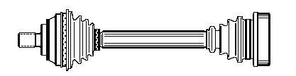 Приводной вал EKG 1321