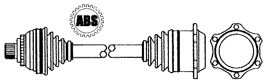 Приводной вал EKG 1311