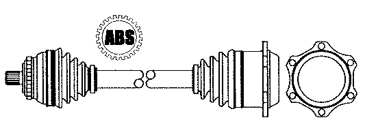 Приводной вал EKG 1307