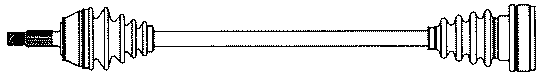 Приводной вал EKG 1042