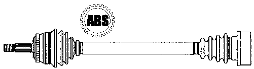 Приводной вал EKG 1255