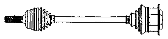 Приводной вал EKG 1584