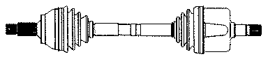 Приводной вал LÖBRO 301916