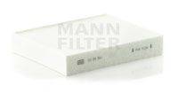 Фильтр, воздух во внутренном пространстве MANN-FILTER CU25001