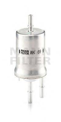 MANN-FILTER (НОМЕР: WK 69) Топливный фильтр