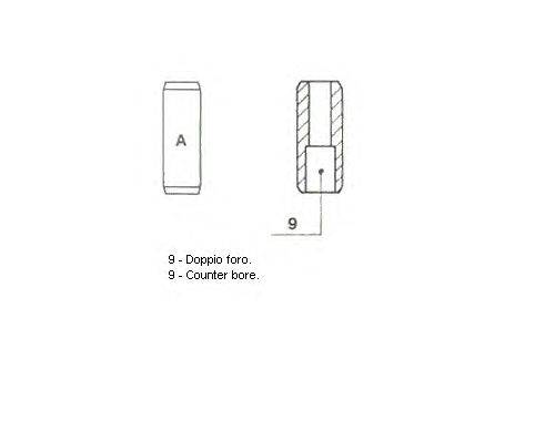 Направляющая втулка клапана LISTER 20130170
