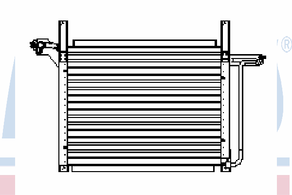 Конденсатор, кондиционер NISSENS 94472