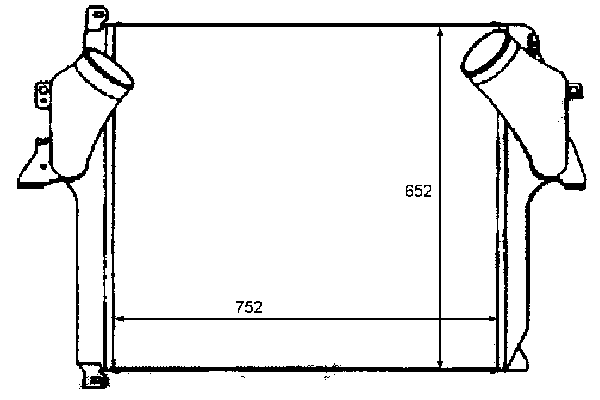 Интеркулер NISSENS 96971