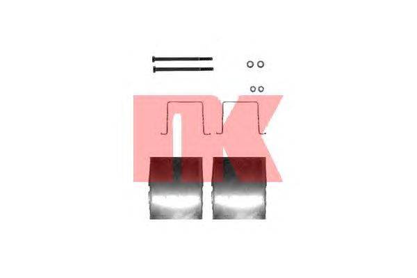 Комплектующие, колодки дискового тормоза NK 7919623