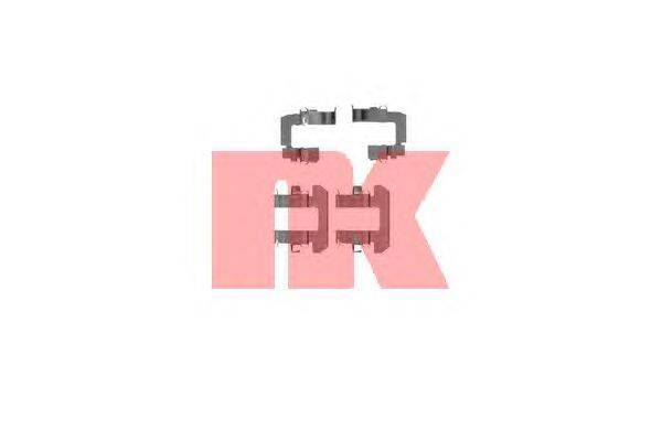 Комплектующие, колодки дискового тормоза NK 79221763