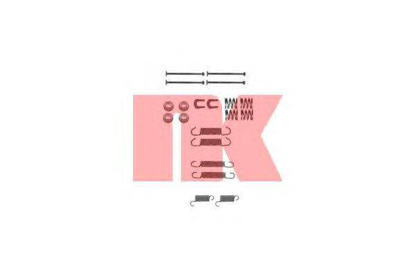 Комплектующие, тормозная колодка NK 7922870