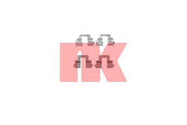 Комплектующие, колодки дискового тормоза NK 79251731