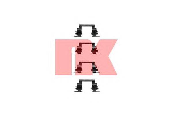 Комплектующие, колодки дискового тормоза NK 7930236