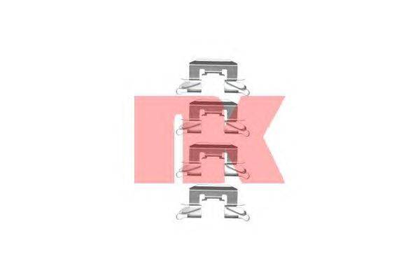 Комплектующие, колодки дискового тормоза NK 79321772