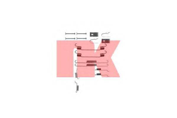Комплектующие, тормозная колодка NK 7932767