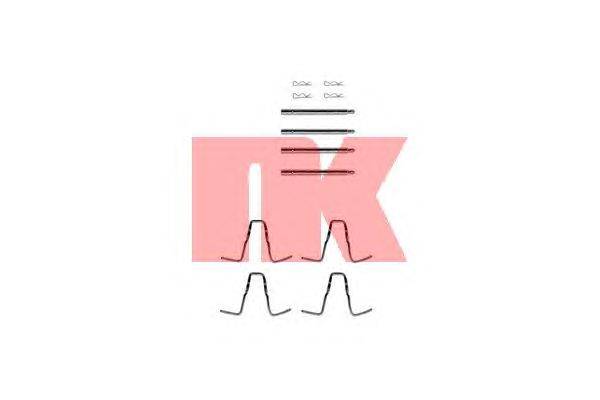 Комплектующие, колодки дискового тормоза NK 7933005