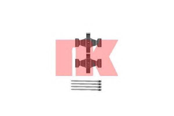 Комплектующие, колодки дискового тормоза NK 79331804