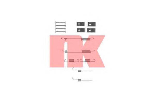 Комплектующие, тормозная колодка NK 7934846