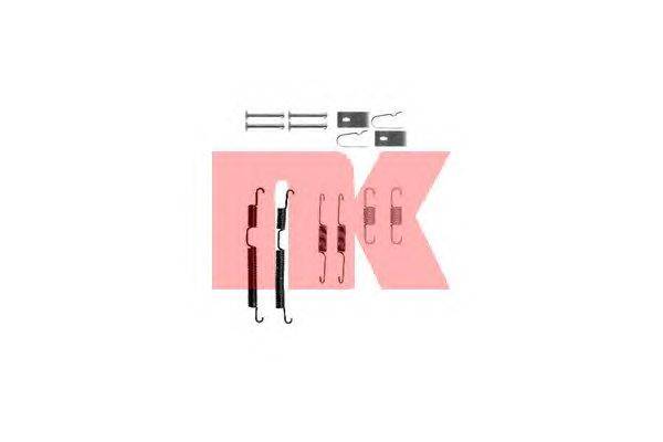 Комплектующие, тормозная колодка NK 7934885