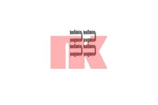 Комплектующие, колодки дискового тормоза NK 79351758