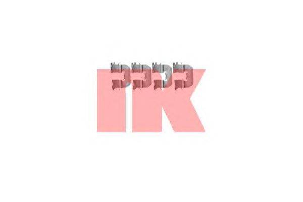 Комплектующие, колодки дискового тормоза NK 79351780