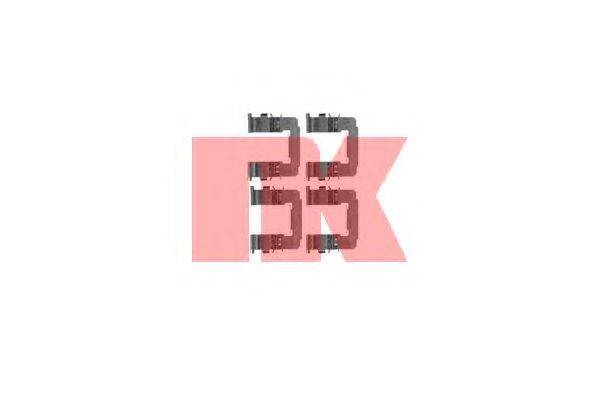 Комплектующие, колодки дискового тормоза NK 79441742