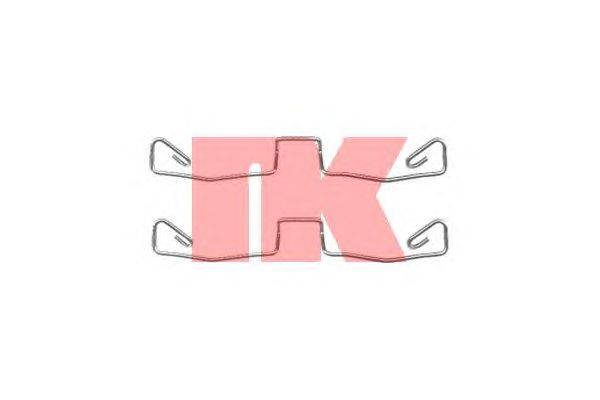 Комплектующие, колодки дискового тормоза NK 7947633