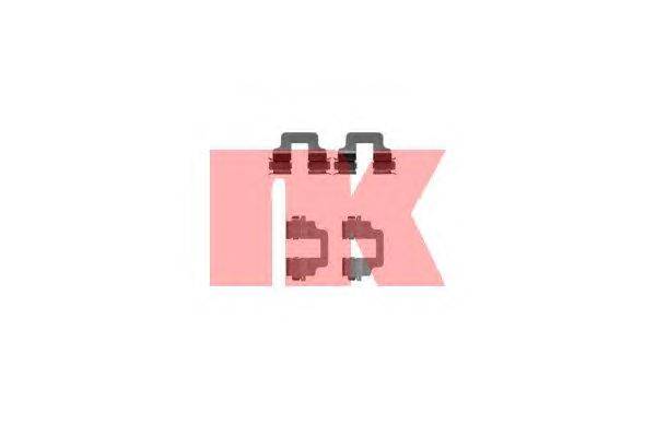 Комплектующие, колодки дискового тормоза NK 79481712