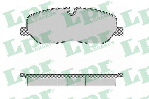 Комплект тормозных колодок, дисковый тормоз LPR 05P1360