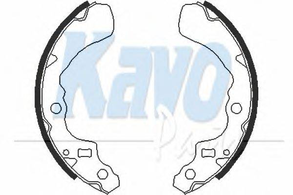 Комплект тормозных колодок KAVO PARTS BS1913