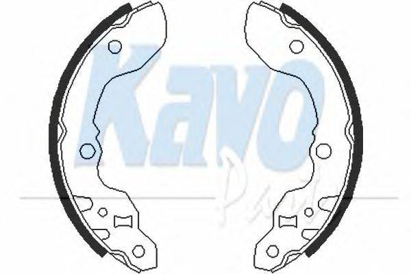 Комплект тормозных колодок KAVO PARTS BS-8912