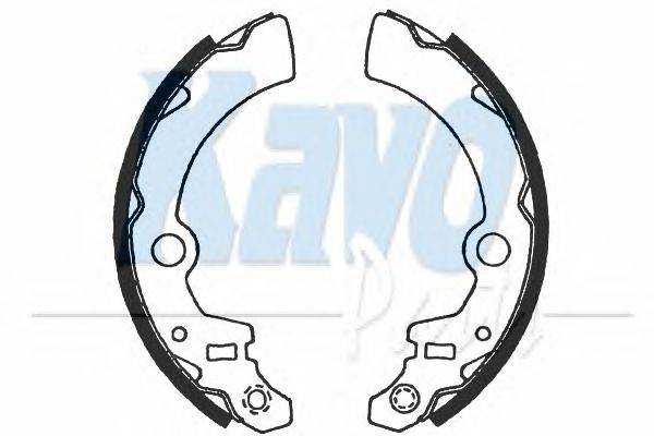 Комплект тормозных колодок KAVO PARTS BS-8411