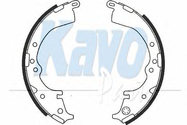 Комплект тормозных колодок KAVO PARTS BS-9936