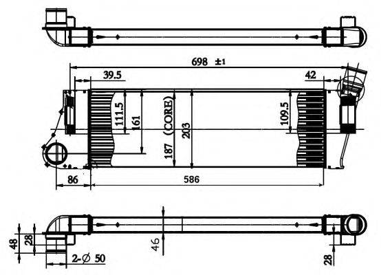 Интеркулер NRF 30899