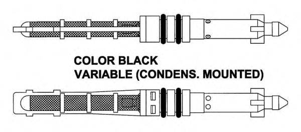 Расширительный клапан, кондиционер NRF 38355