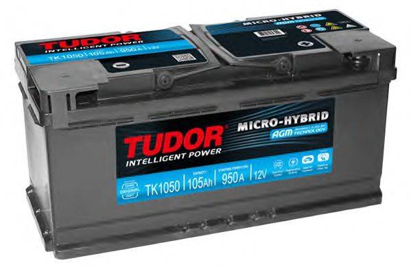 Стартерная аккумуляторная батарея; Стартерная аккумуляторная батарея TUDOR TK1050