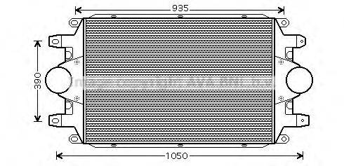 Интеркулер AVA QUALITY COOLING SC4024