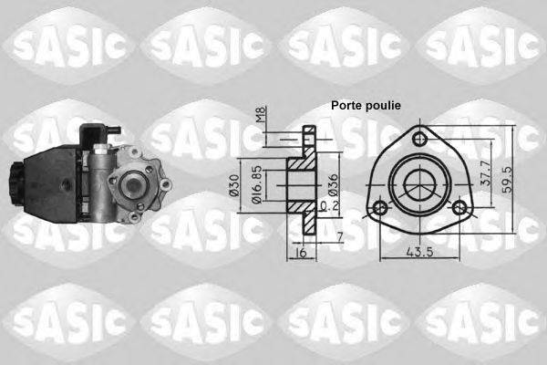 Гидравлический насос, рулевое управление SASIC 7076032
