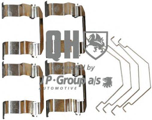Комплектующие, колодки дискового тормоза JP GROUP BFK695