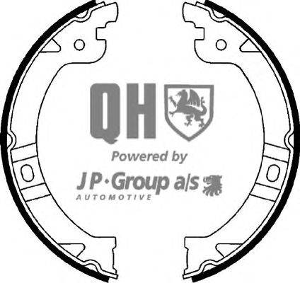Комплект тормозных колодок, стояночная тормозная система JP GROUP BS1168