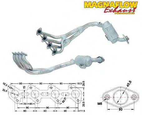 Катализатор MAGNAFLOW 85032