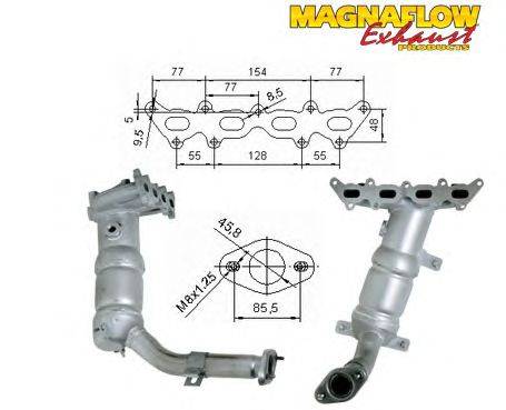 Катализатор MAGNAFLOW 81878