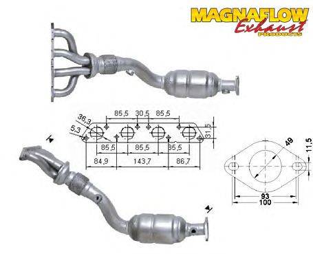 Катализатор MAGNAFLOW 70611